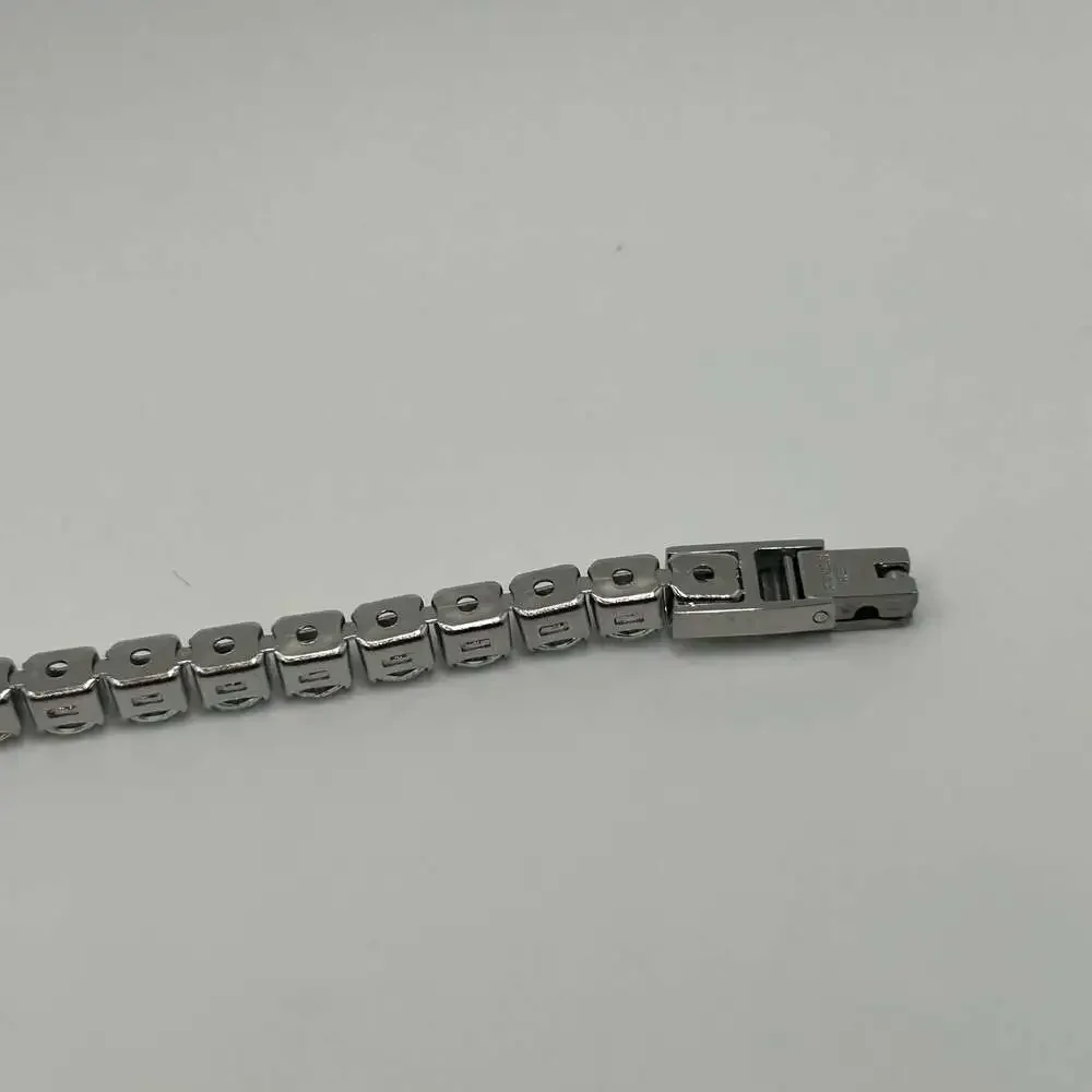 Moissanite Tennis Bracelet 5mm 8 Inch New VVS1 D Silver Waterproof Insane Shine